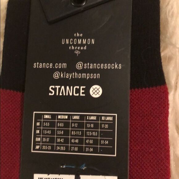 New Stance lay Thompson socks L - Picture 3 of 3